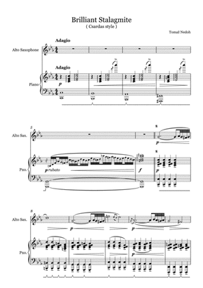 Brilliant Stalagmite ( Csardas for Alto Saxophone and Piano)