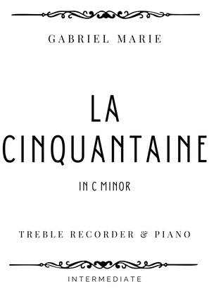 Marie - La Cinquantaine in C Minor - Intermediate