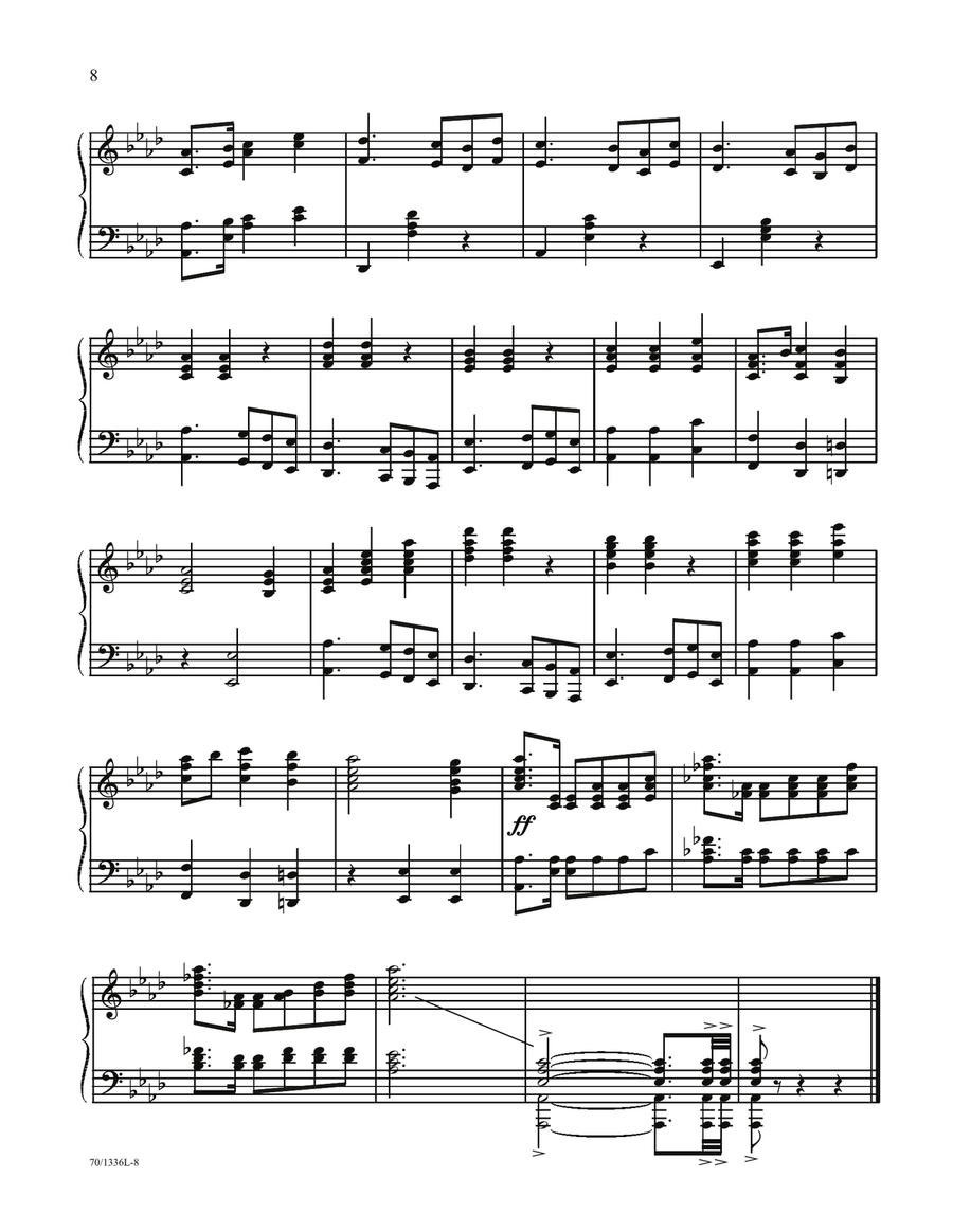 Hymn Medleys of the Faith for Piano (Digital Download) Piano scores gallery preview page 5