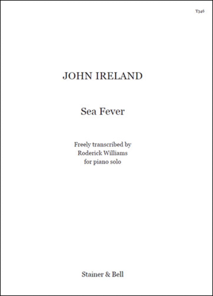 Sea Fever arr. Pf solo by Roderick Williams Piano Solo scores gallery preview page 1