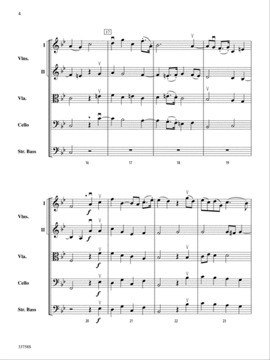 Two English Voluntaries String Orchestra scores gallery preview page 4