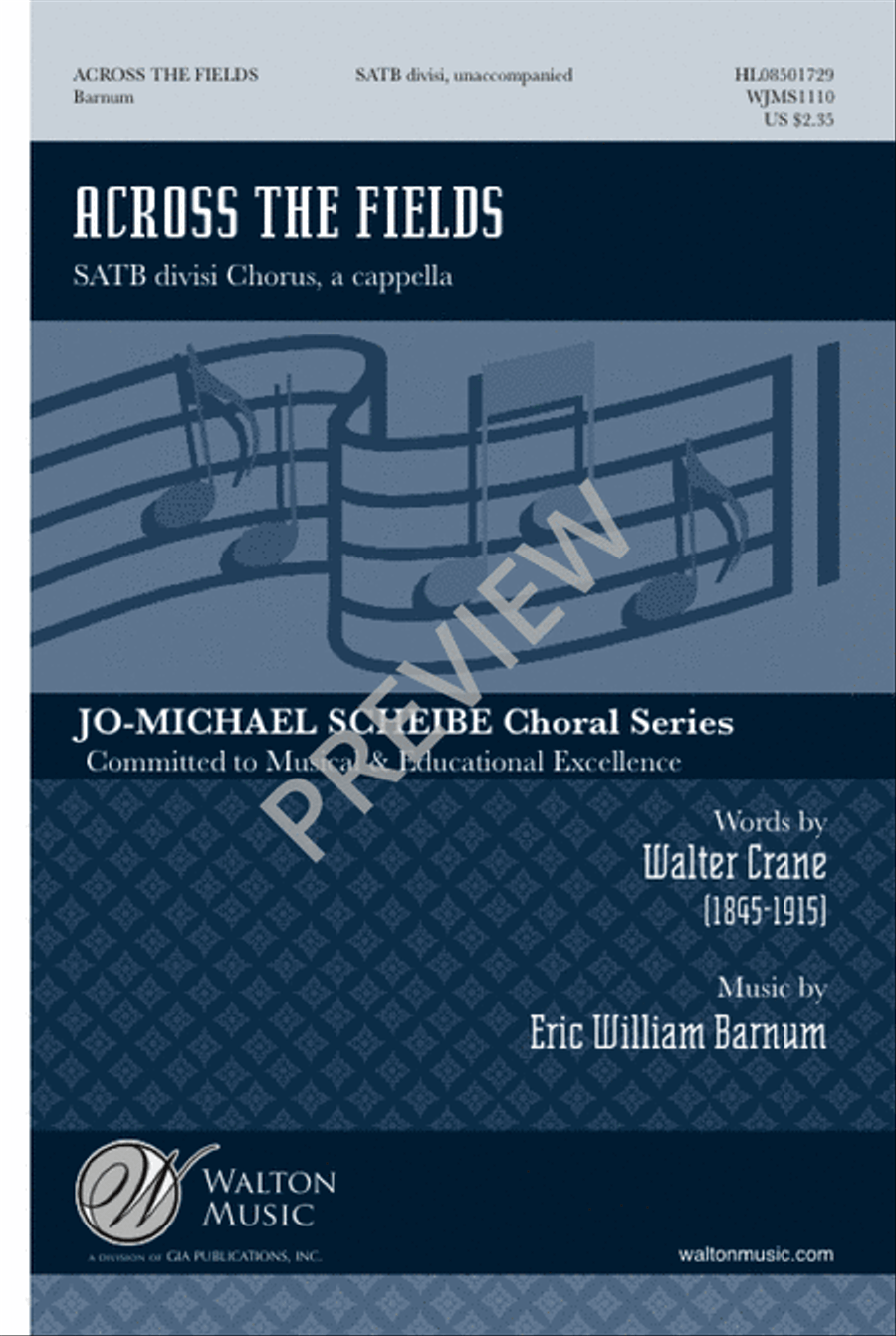 Across the Fields Divisi scores gallery preview page 2
