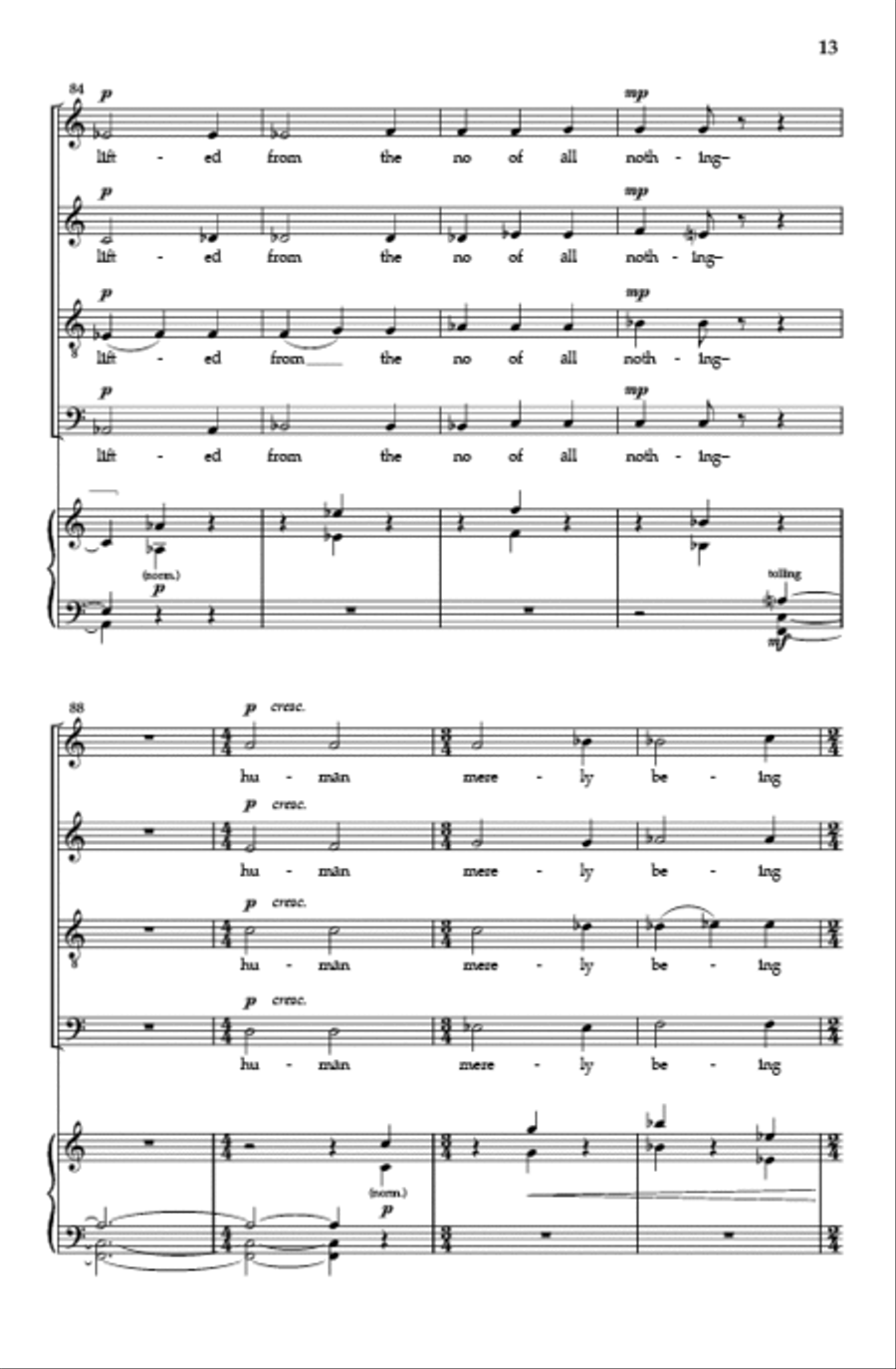 i thank You God for most this amazing 4-Part scores gallery preview page 13