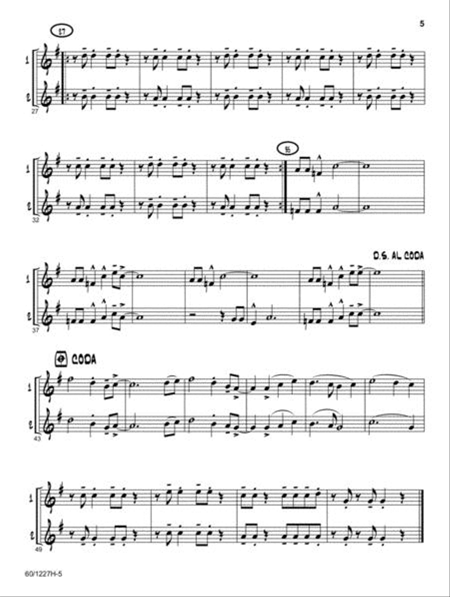 Jazz Basics - Alto/Baritone Saxophone Jazz Ensemble scores gallery preview page 5