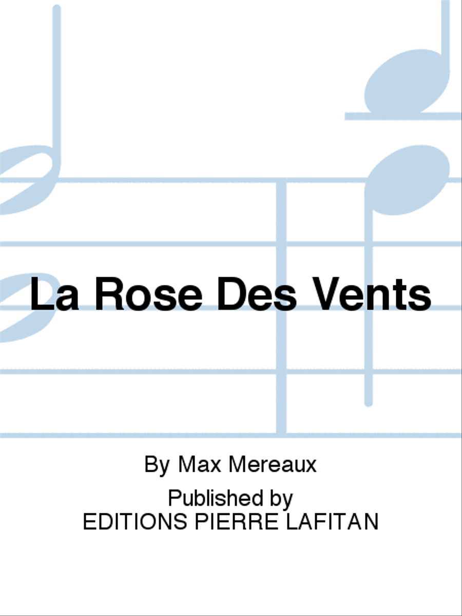 La Rose Des Vents La Rose Des Vents Alto Saxophone scores gallery preview page 1