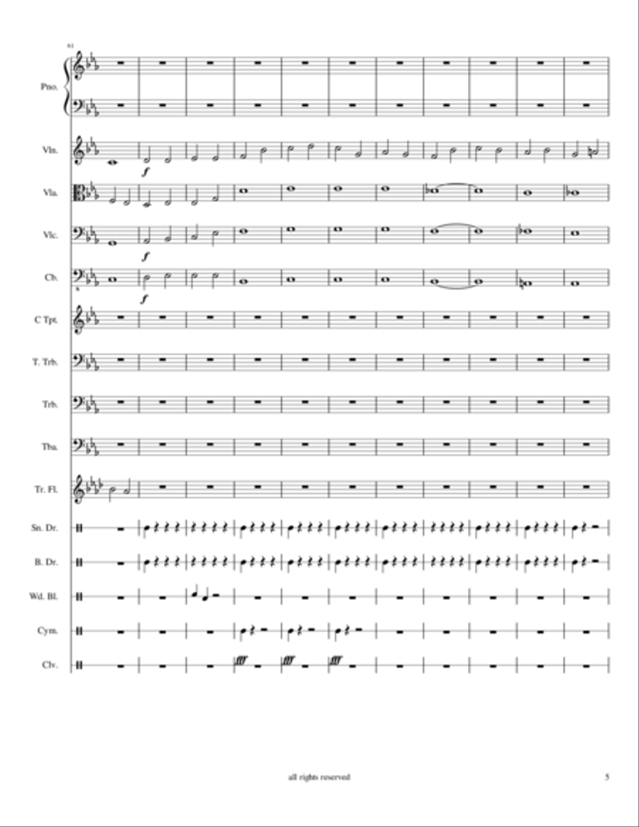 The Hand Full Orchestra scores gallery preview page 6