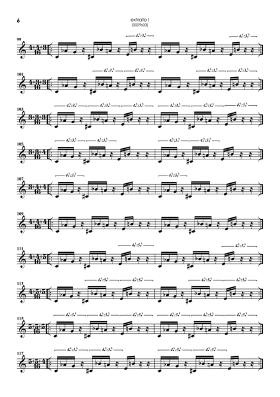 Extrato I Small Ensemble scores gallery preview page 6