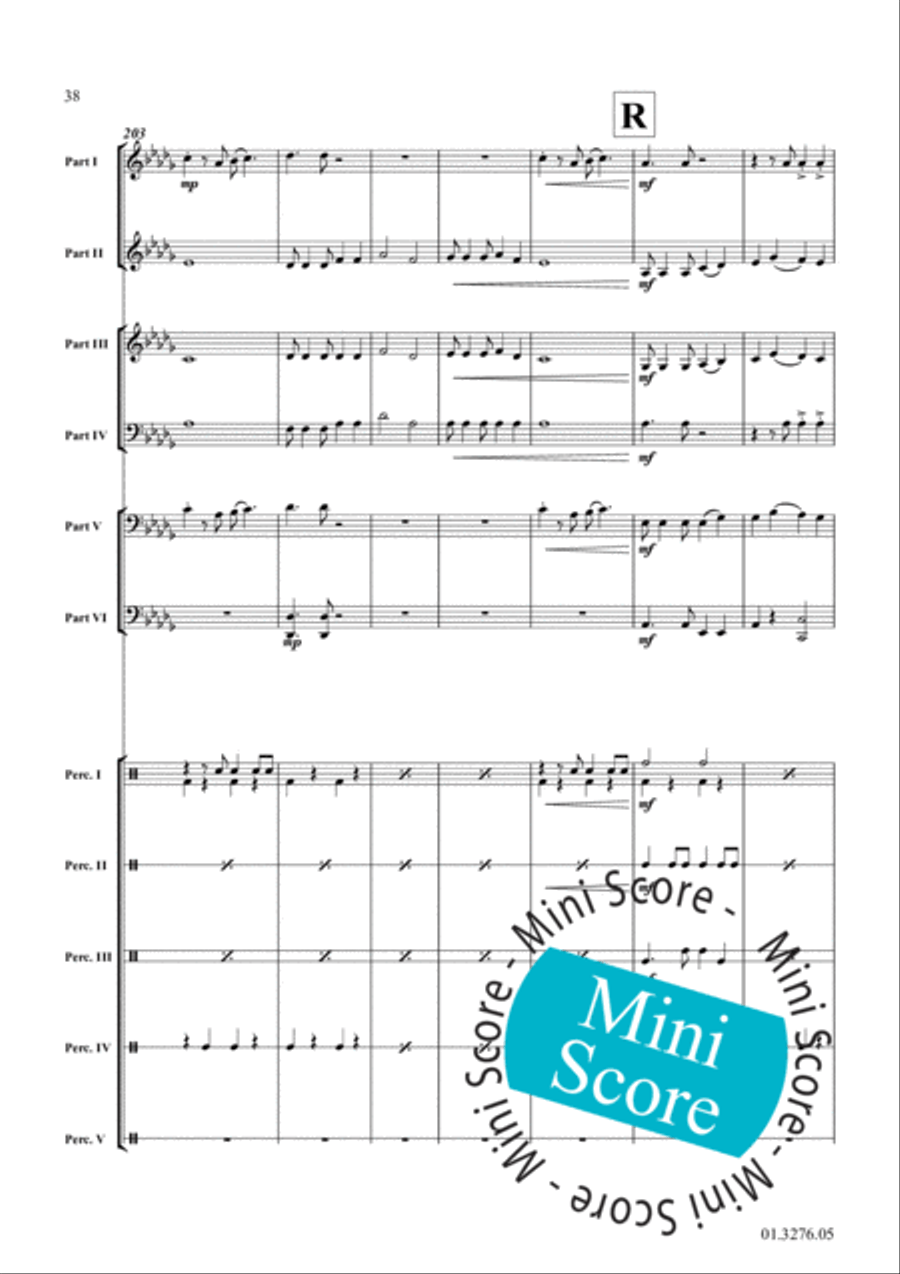 Festivo! Festivo! Concert Band scores gallery preview page 42