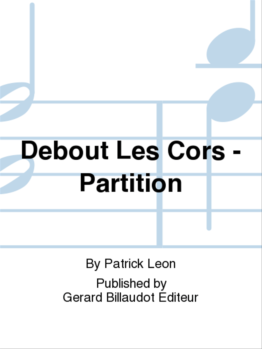 Debout Les Cors - Partition School and Community scores gallery preview page 1