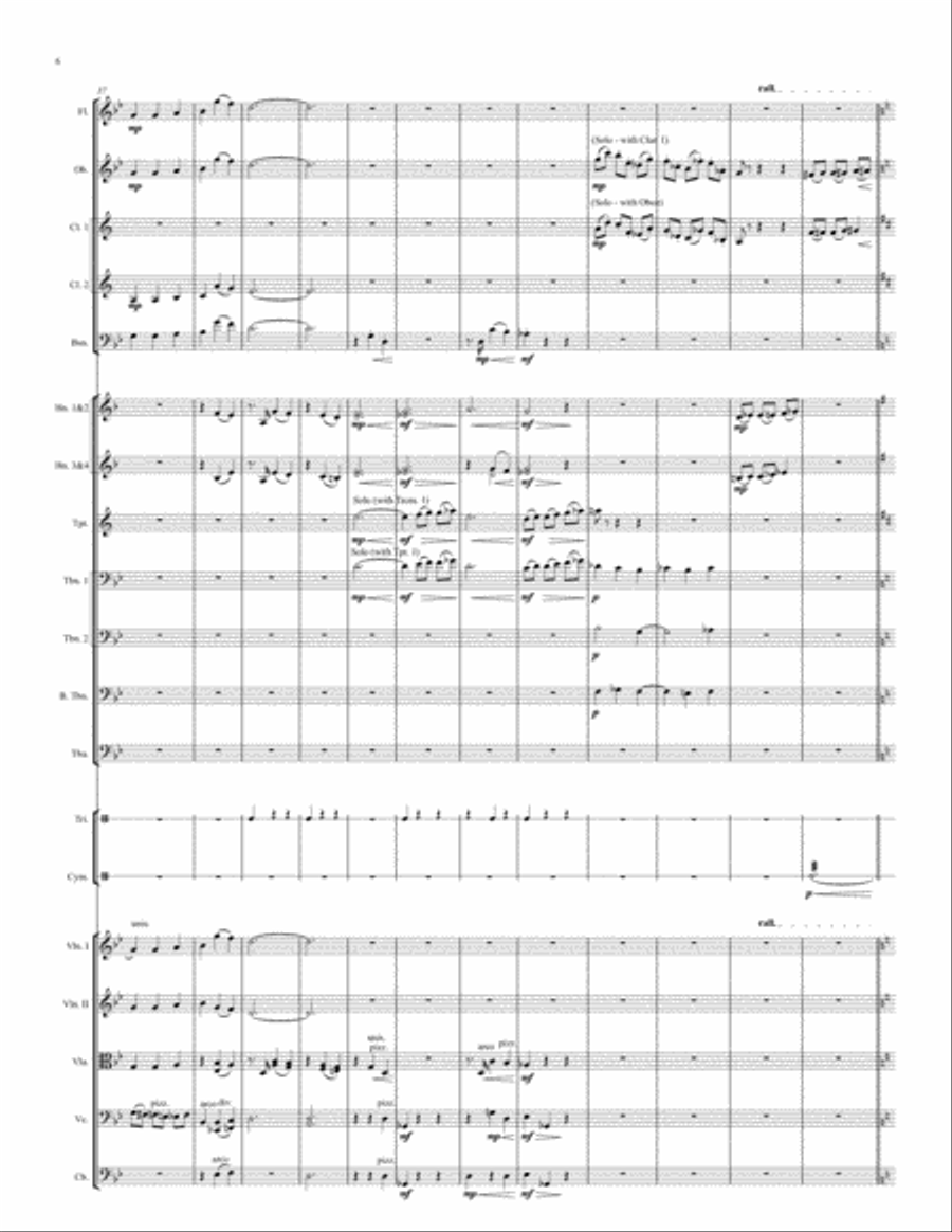 A Little Waltz Full Orchestra scores gallery preview page 6