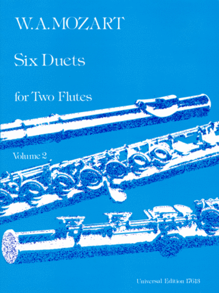 Duets, 6, 2 Flutes Vol. 2