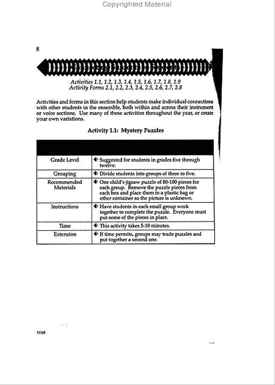 Maximizing Student Performance: Connecting Students and Teachers to Create an Ensemble Concert Band Methods scores gallery preview page 2