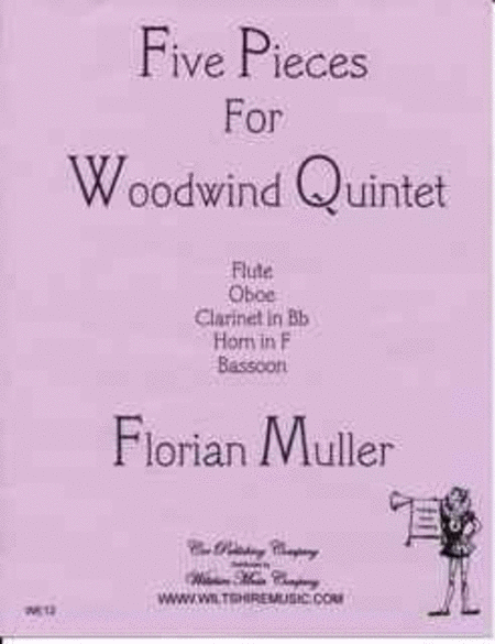 Five Pieces for Woodwind Quintet