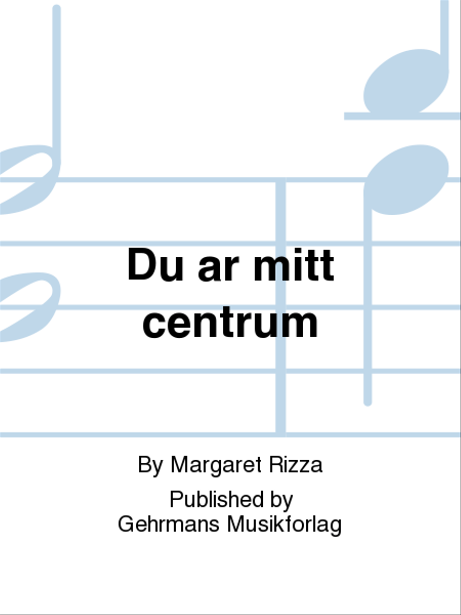 Du ar mitt centrum Du ar mitt centrum 4-Part scores gallery preview page 1
