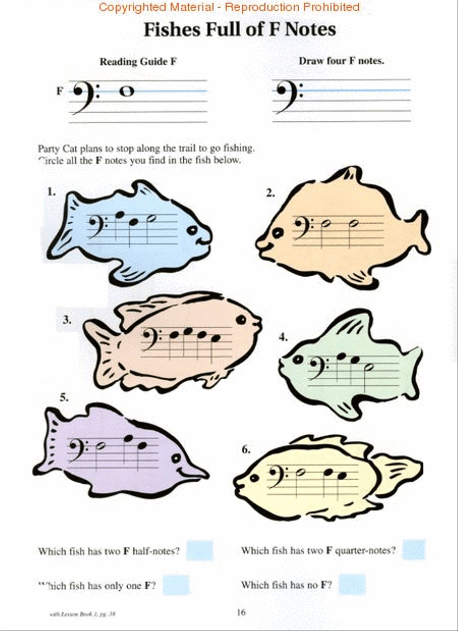Notespeller for Piano – Book 1 Piano Method scores gallery preview page 3