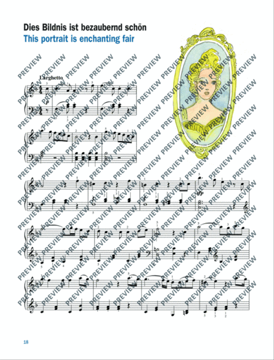 The Magic Flute The Magic Flute Piano Solo scores gallery preview page 19