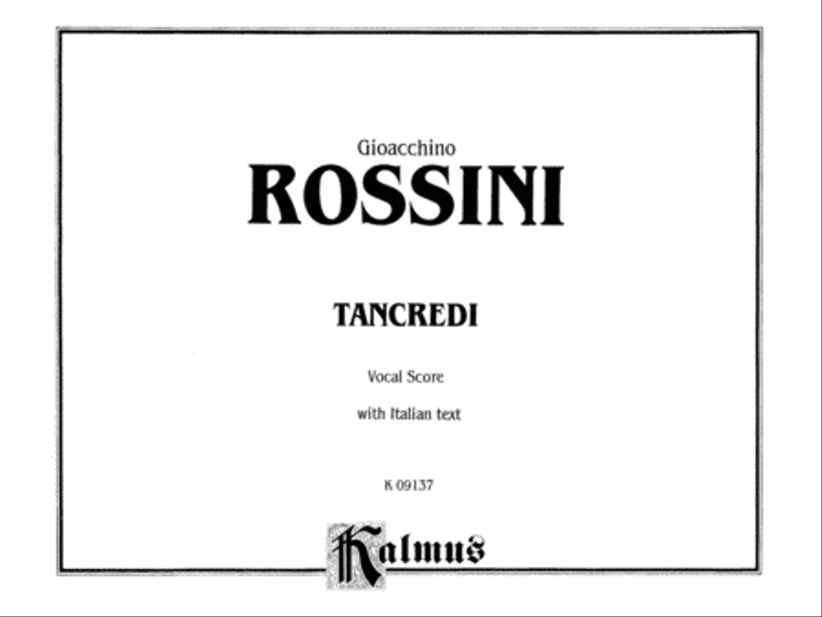 Tancredi Tancredi Voice scores gallery preview page 2