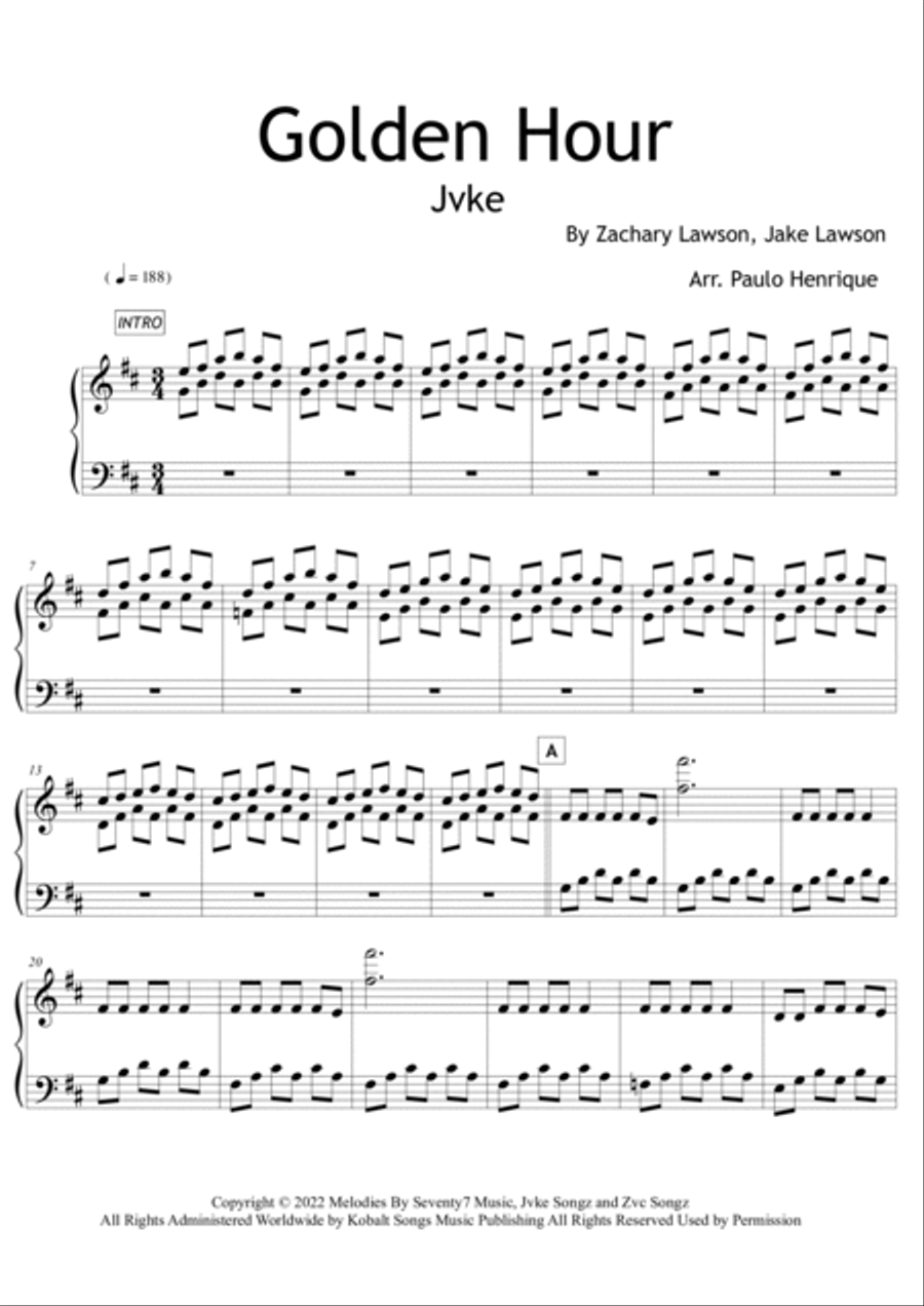 Golden Hour Piano Method scores gallery preview page 2