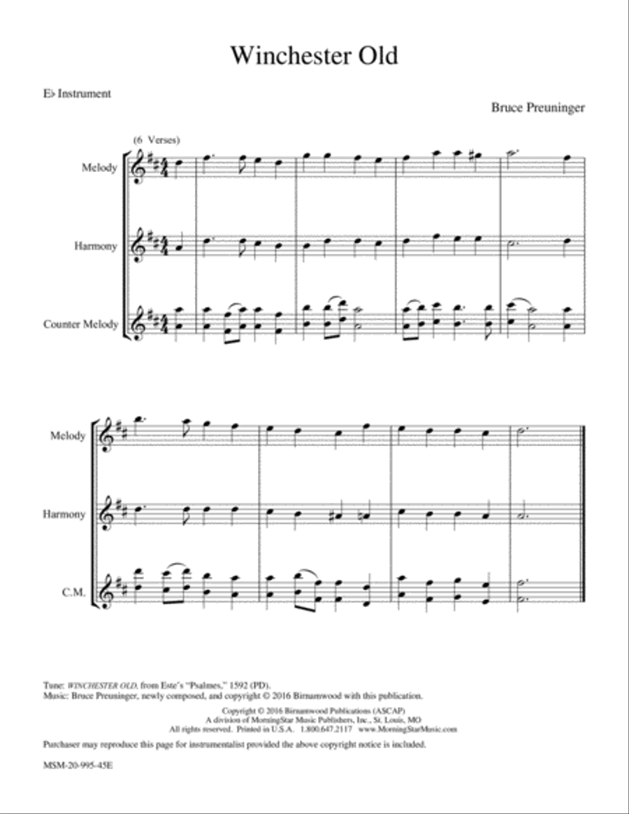 Winchester Old Piano and Keyboard scores gallery preview page 3