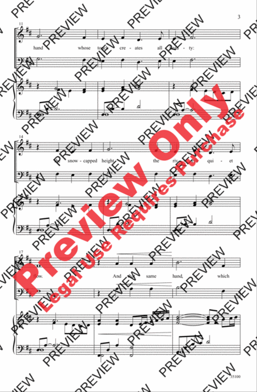 Thanks Be to God 4-Part scores gallery preview page 3
