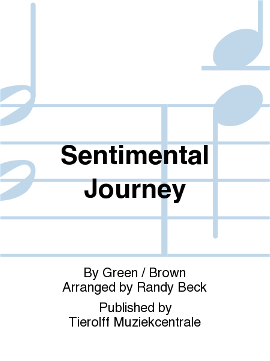 Sentimental Journey Concert Band scores gallery preview page 1