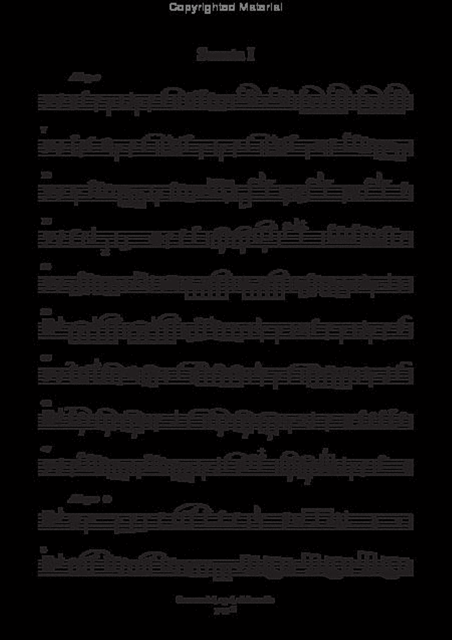 6 Sonate op.4 (Paris, [1742]) Cello Solo scores gallery preview page 3
