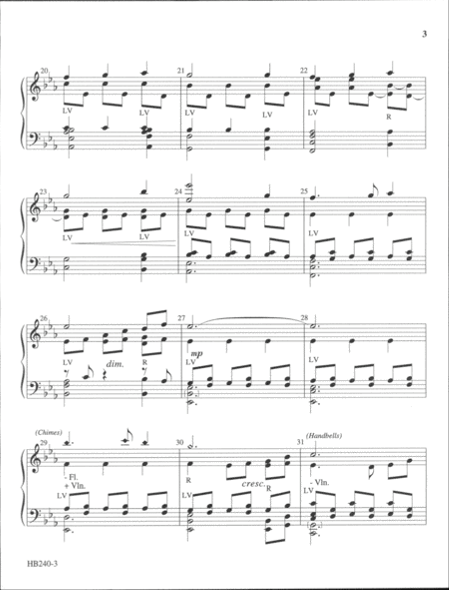 The Bells of Christmas 5-Octaves scores gallery preview page 4