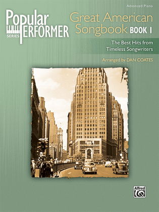 Book cover for Popular Performer -- Great American Songbook, Book 1