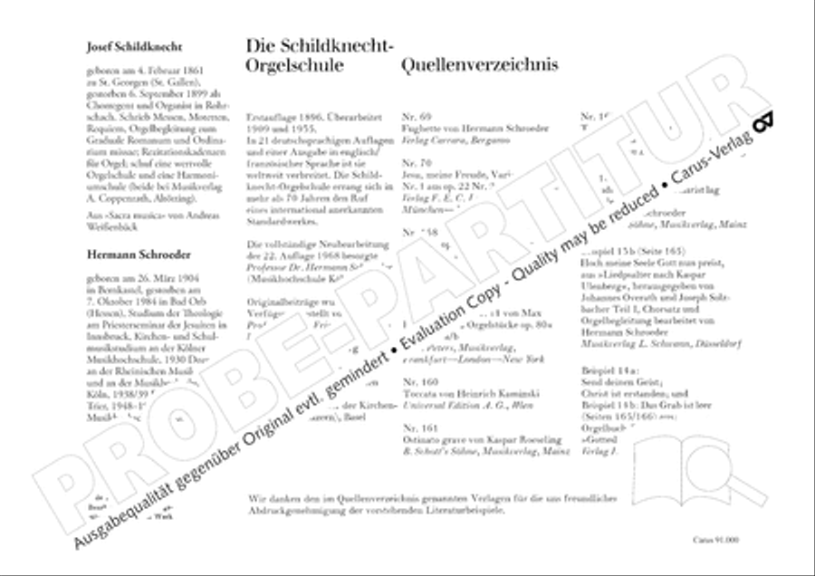 Orgelschule Orgelschule Organ scores gallery preview page 4