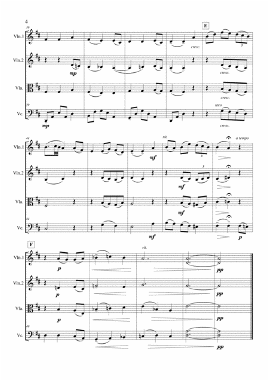 Éiníní String Quartet scores gallery preview page 5