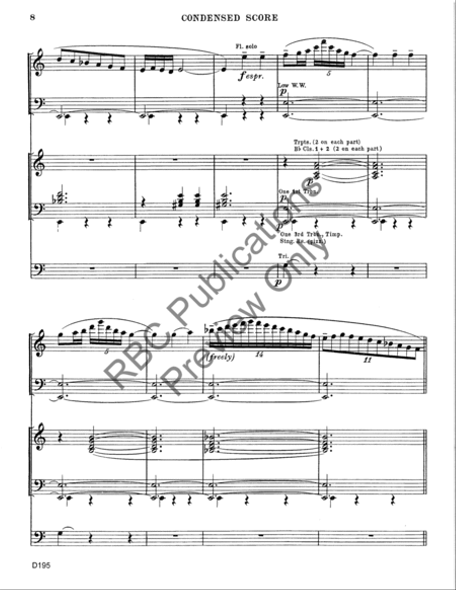 El Torero (Score) Concert Band scores gallery preview page 11