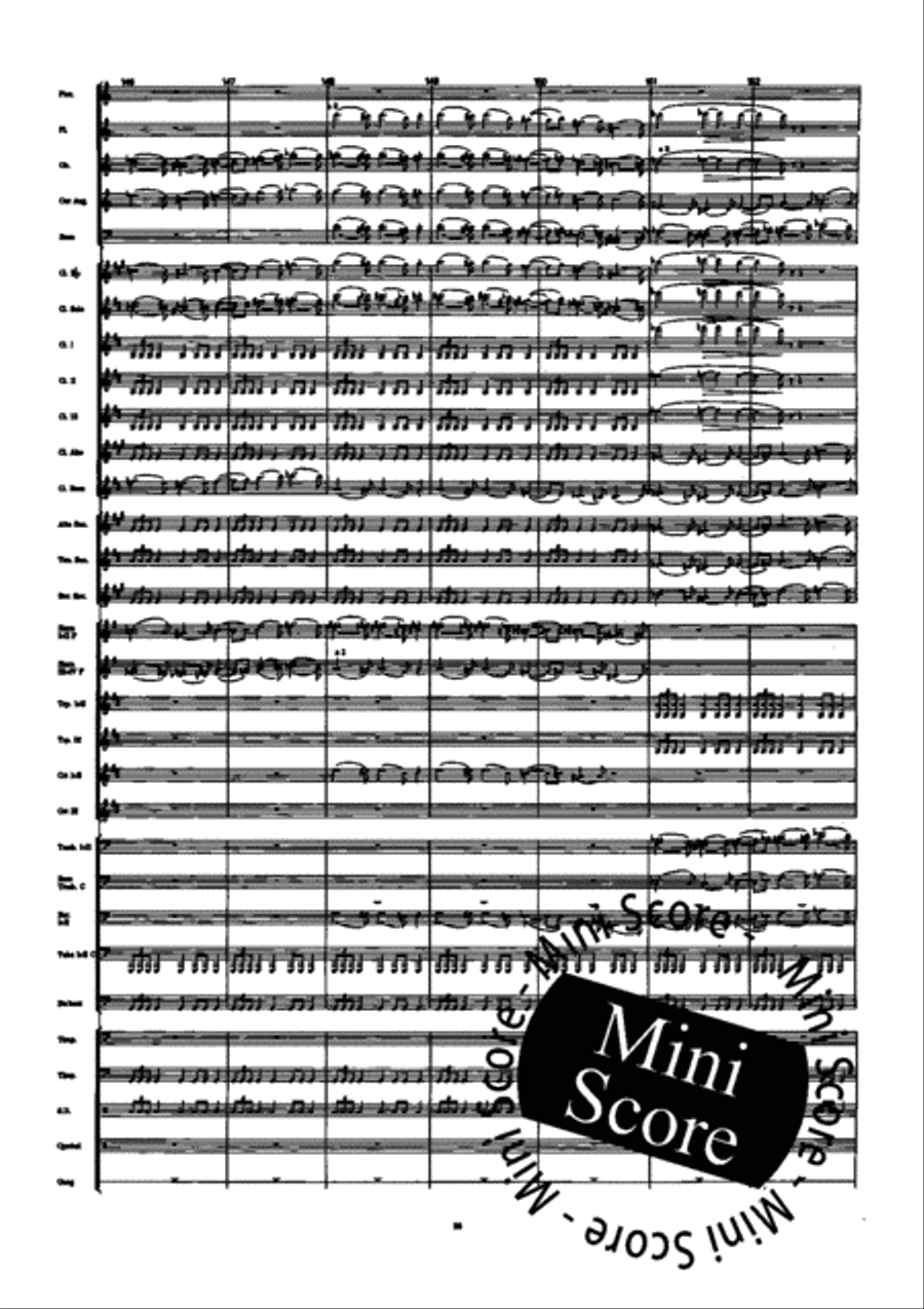 Mars, The Bringer Of War Concert Band scores gallery preview page 29