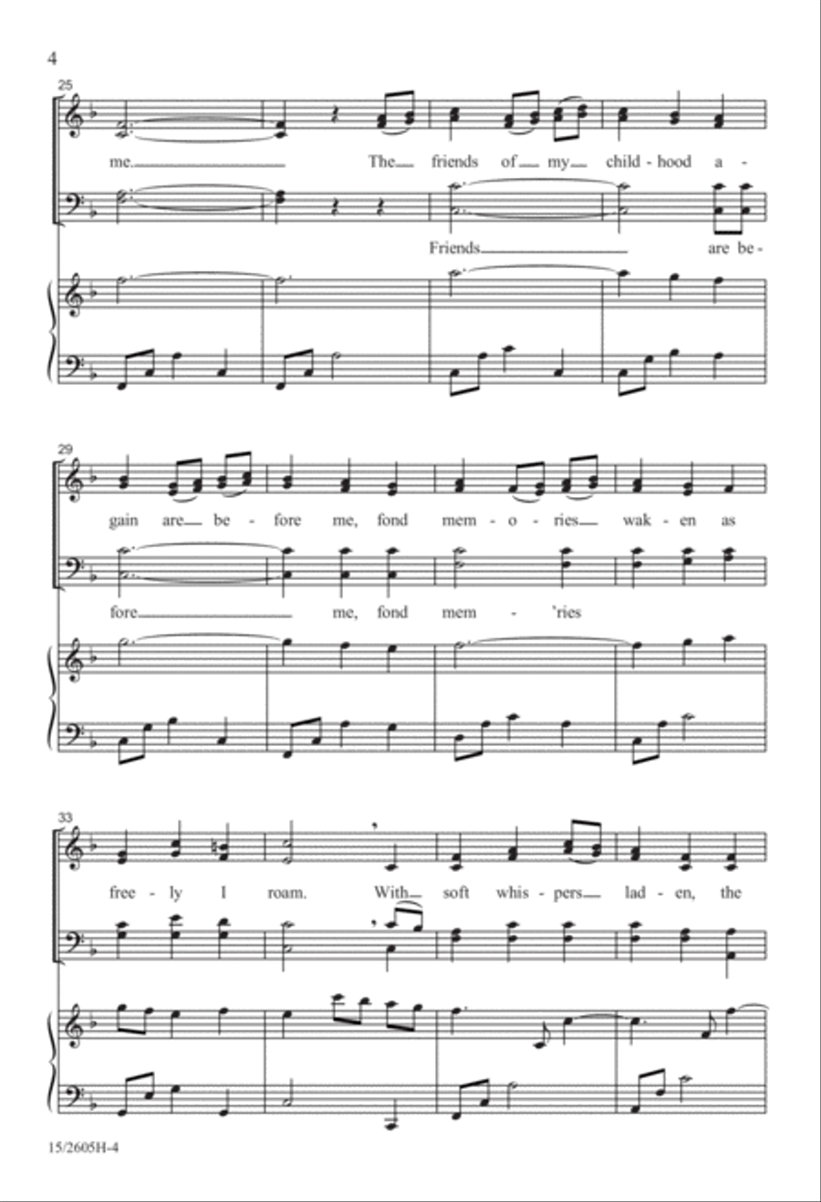 The Ash Grove 4-Part scores gallery preview page 4