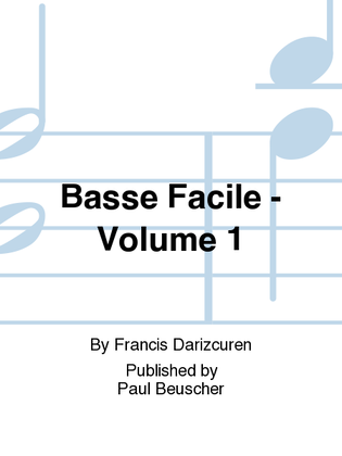 Basse facile - Volume 1