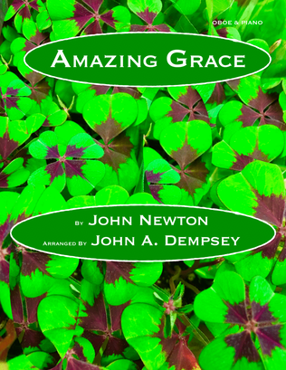 Book cover for Amazing Grace (Oboe and Piano)
