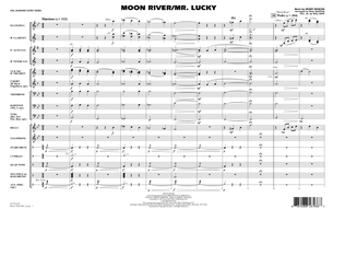 Moon River/Mr. Lucky - Full Score