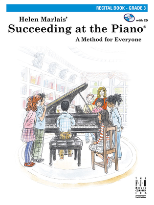 Book cover for Succeeding at the Piano, Recital Book - Grade 3