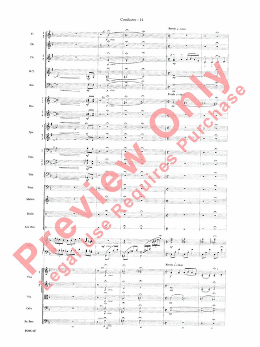 A Salute to the Big Apple Full Orchestra scores gallery preview page 16