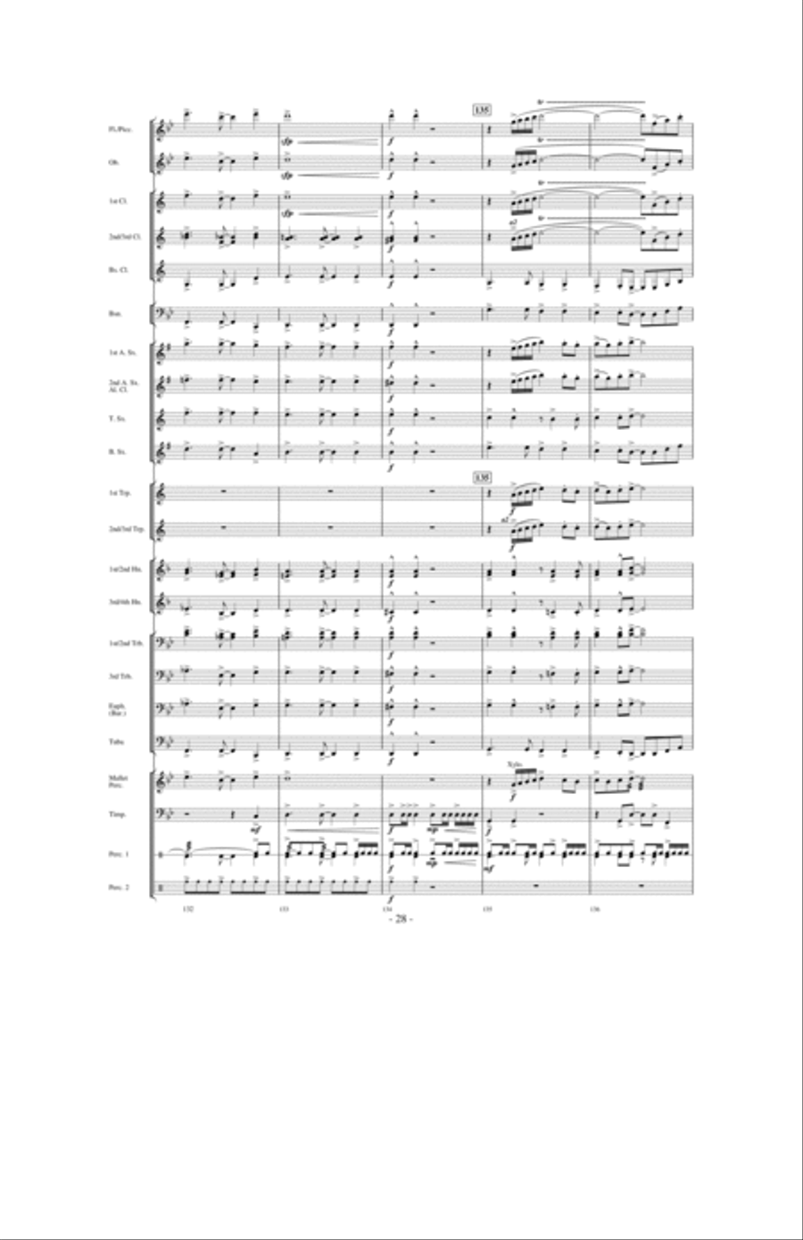Ascentium Concert Band scores gallery preview page 27