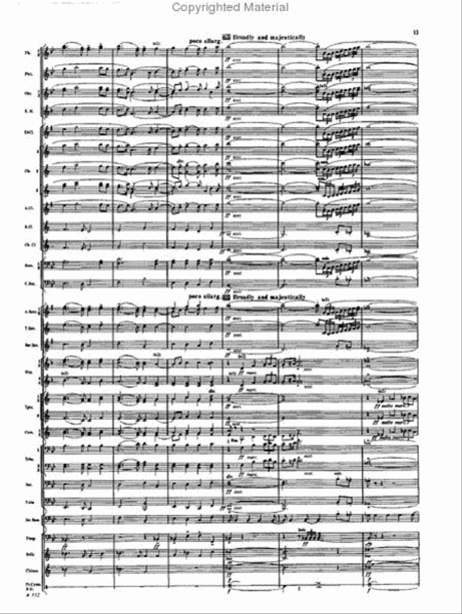 Rushmore Concert Band scores gallery preview page 11