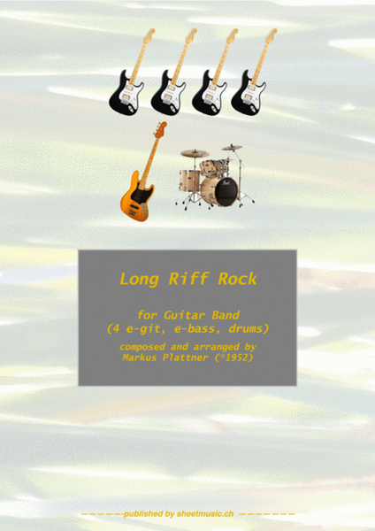 Long Riff Rock for Guitar Band image number null