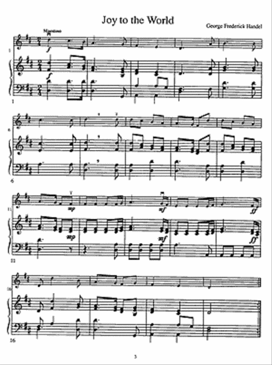 Christmas Solos for Beginning Violin Violin Solo scores gallery preview page 2