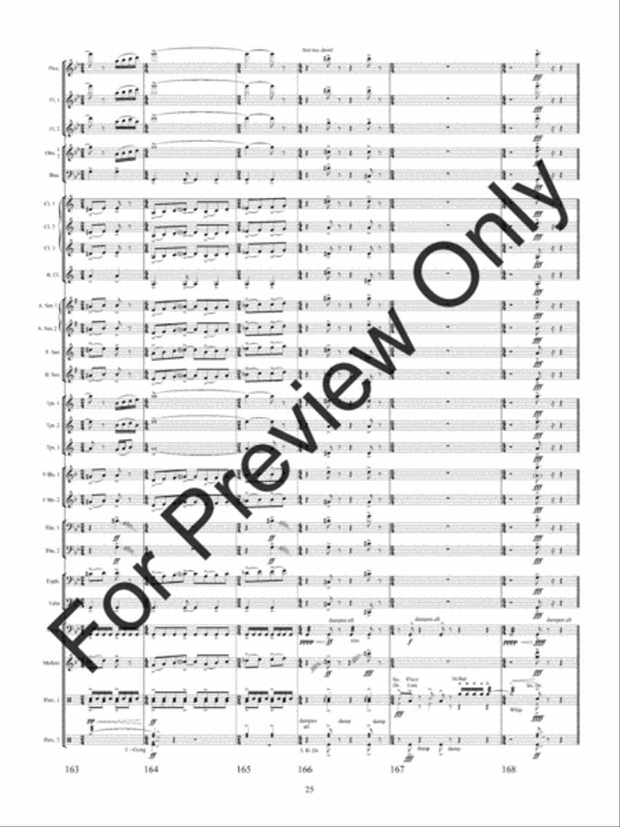 Spitfire Spitfire Concert Band scores gallery preview page 28