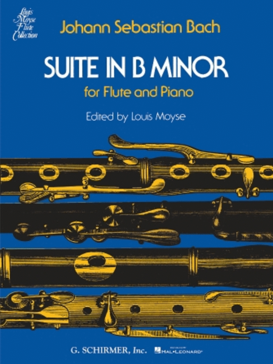 Suite in B Minor Flute Solo scores gallery preview page 1