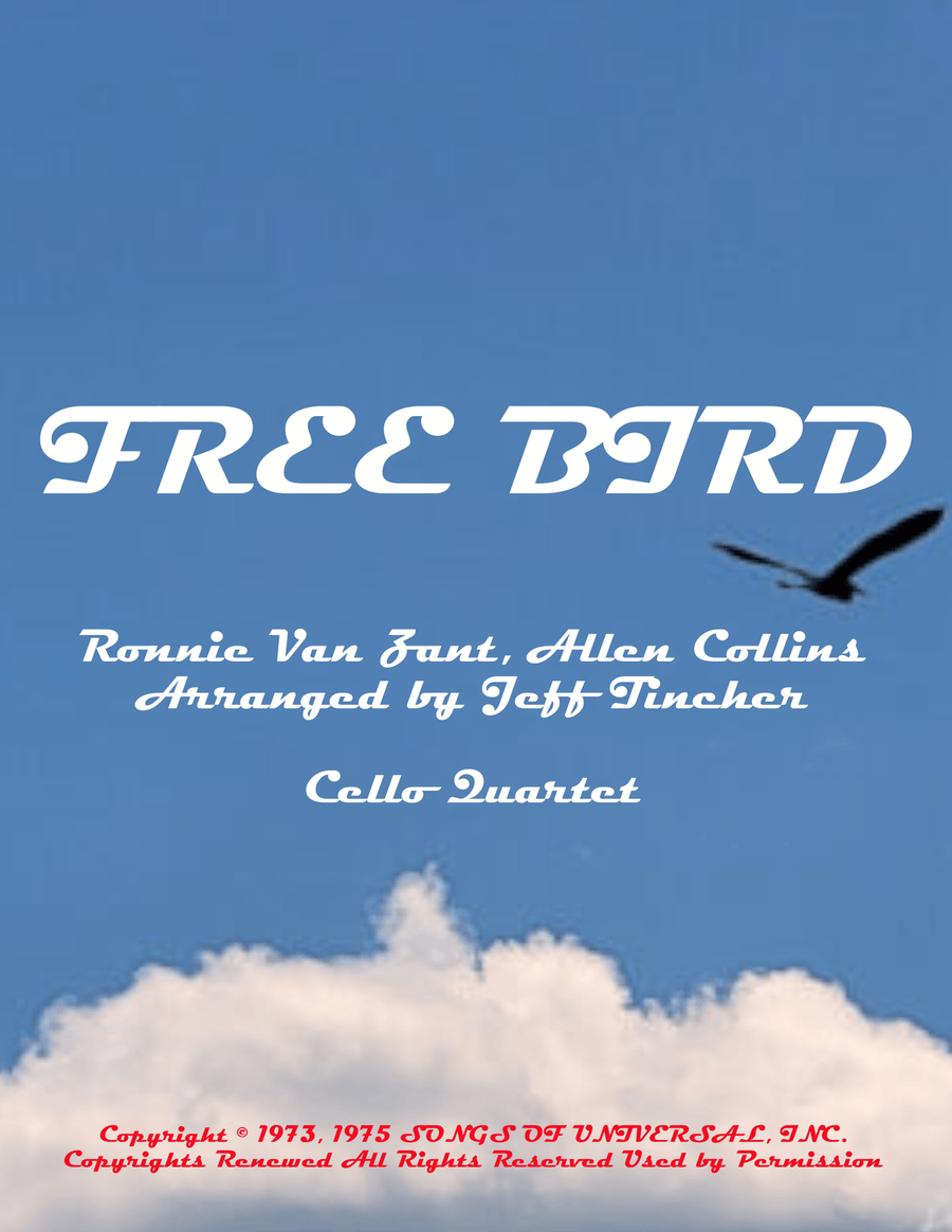 Free Bird String Quartet scores gallery preview page 1