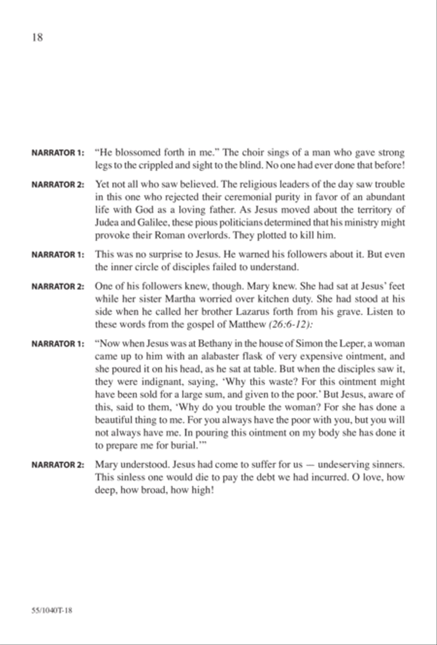 Arise, Rejoice! 3-Part scores gallery preview page 20