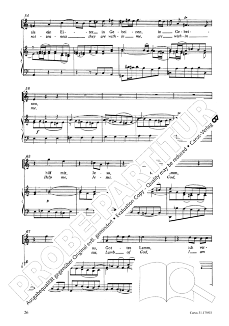Be aware, your fear of God may turn to heresy (Siehe zu, dass deine Gottesfurcht nicht Heuchelei sei) STB scores gallery preview page 27
