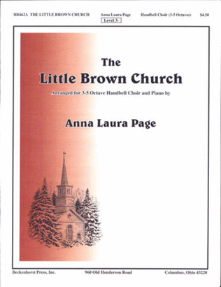 Book cover for The Little Brown Church (handbell part)