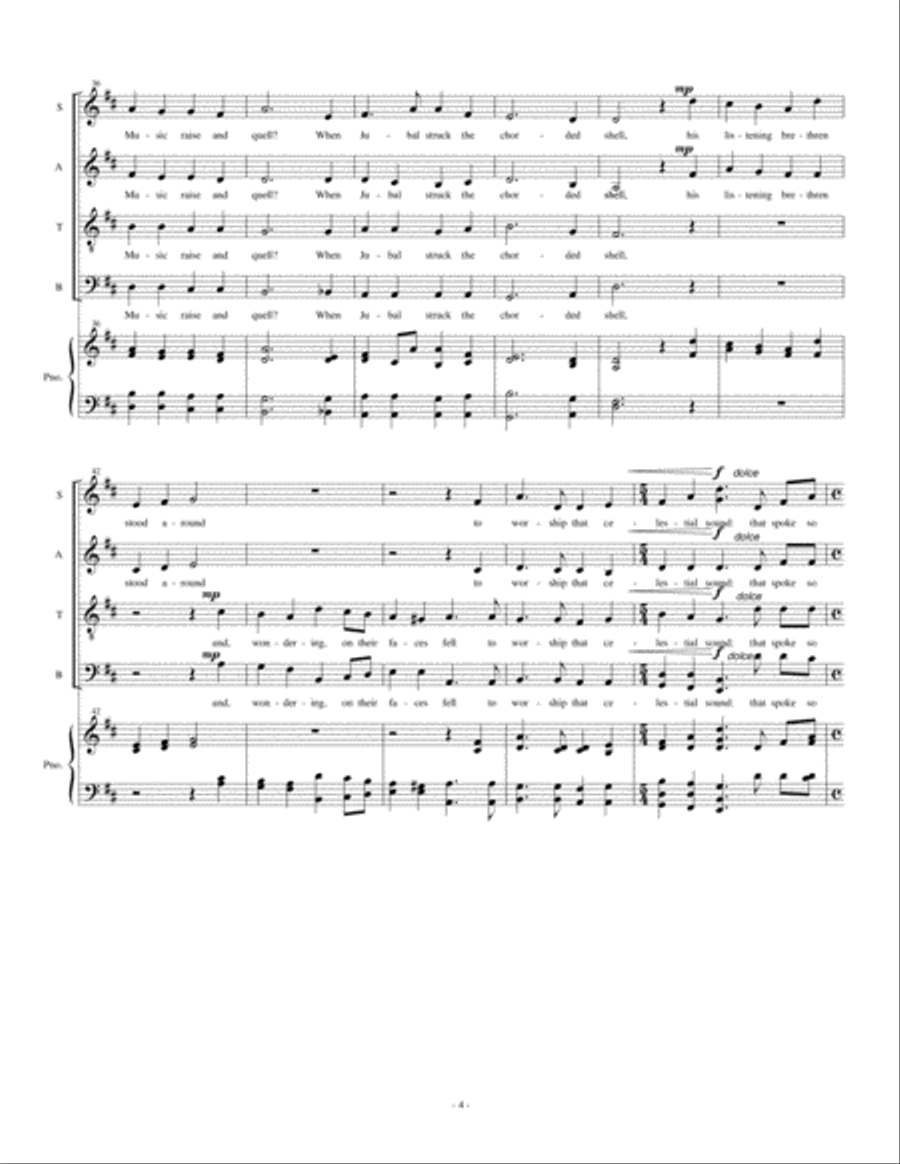 From Harmony 4-Part scores gallery preview page 4