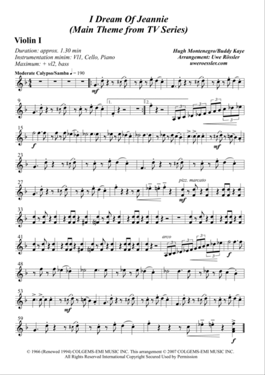Jeannie Piano Trio scores gallery preview page 4